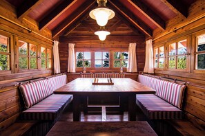 House, 4 Bedrooms, Patio, Mountain View | Dining room - BT Homes - Cerro Catedral (San Carlos de Bariloche)