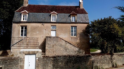 Village House in Burgundy Near Vezelay Basilica