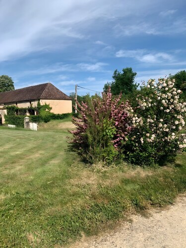Village House in Burgundy Near Vezelay Basilica