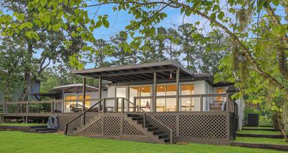 Lake Livingston - NEW listing - remodeled with private dock & stunning views!