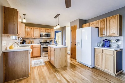 Spacious home w/ Playground: Patio, BBQ, WiFi in charming Omaha
