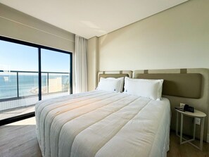 Family Quadruple Room, Balcony, Sea View | In-room safe, laptop workspace, soundproofing, free WiFi