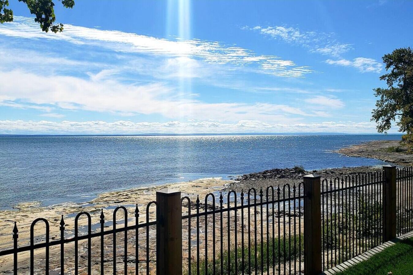 Beach nearby