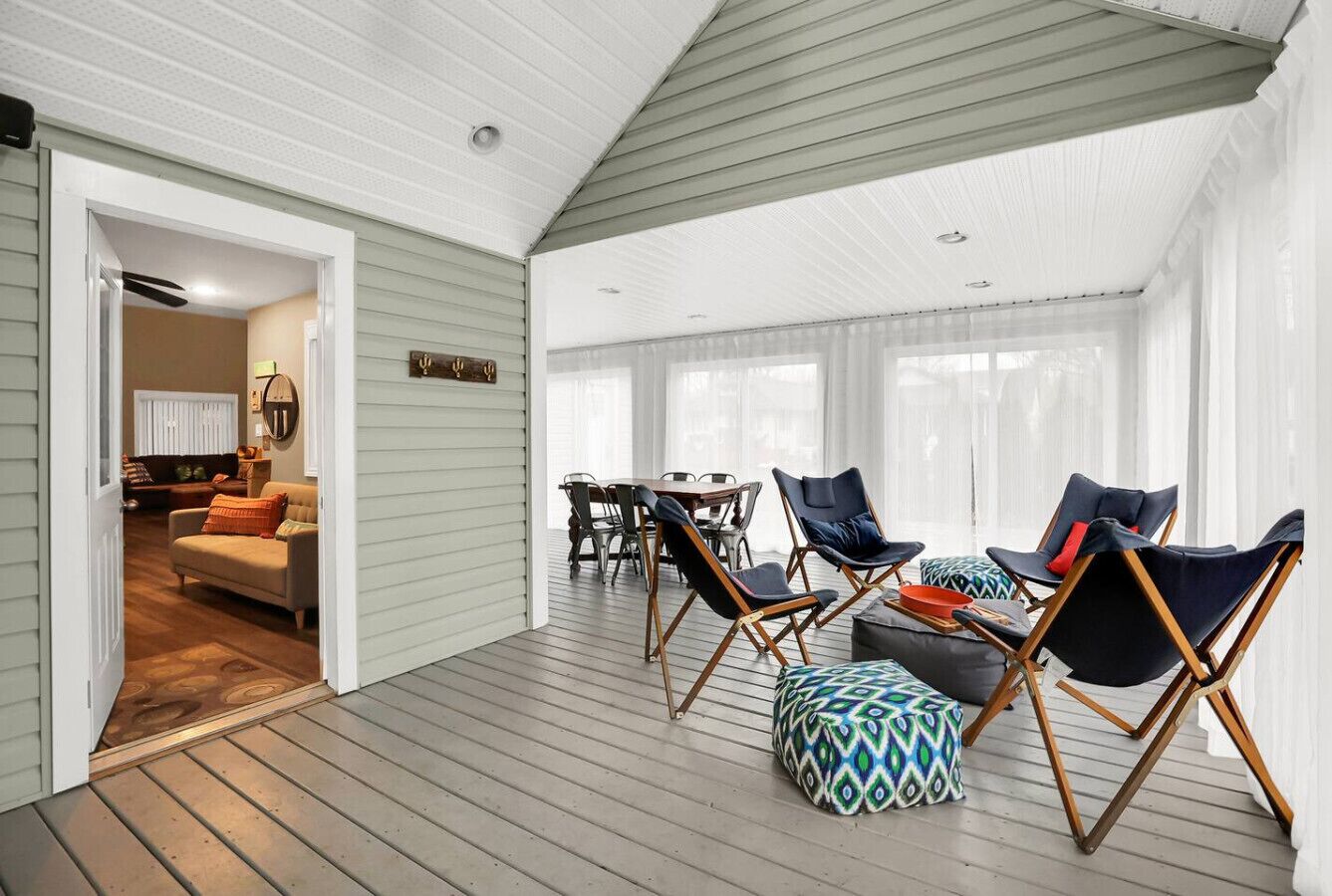 Smart TV, chimenea y videojuegos 