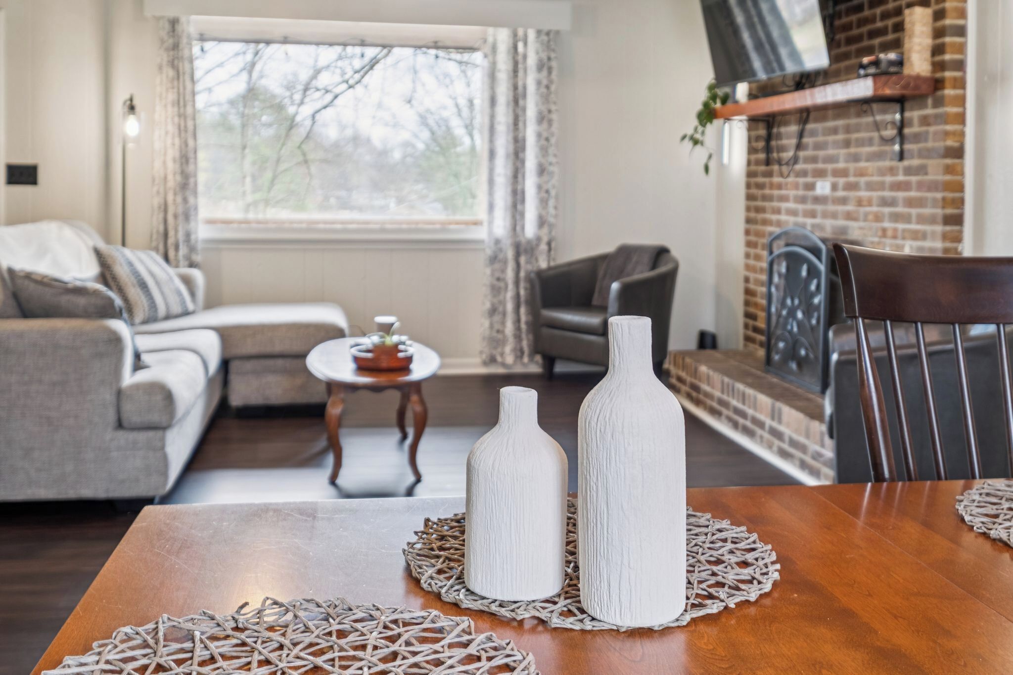 Televisor i llar de foc 