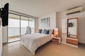 Deluxe Apartment, Balcony, Beach View