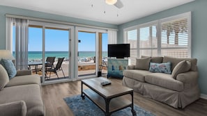 Condo, Multiple Beds, Patio, Ocean View (Crystal Sands 112B) | 1 bedroom, individually decorated, individually furnished
