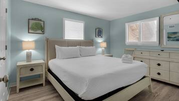 Condo, Multiple Beds, Patio, Ocean View (Crystal Sands 112B) | 1 bedroom, individually decorated, individually furnished