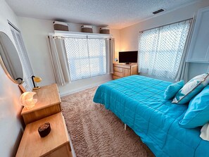 2 dormitorios, tabla de planchar con plancha, wifi y ropa de cama