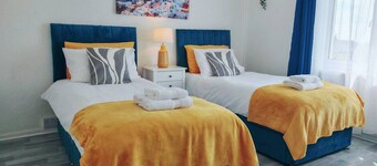 Family and pet-friendly flat near beach and countryside