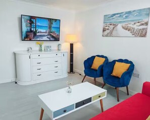 Télévision, cheminée