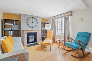 TV connectée, cheminée