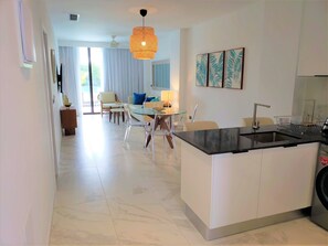 Standard Apartment | Living area | LCD TV - Cana Rock Star Condo Hotel (Punta Cana)