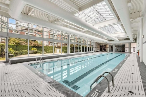 Piscine couverte, piscine chauffée