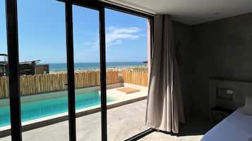 Family Villa, Air conditioning, Beach View | View from room