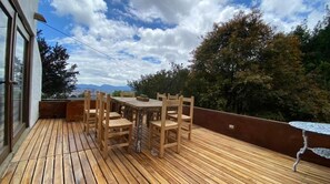 Luxury Suite, City View | Terrace/patio