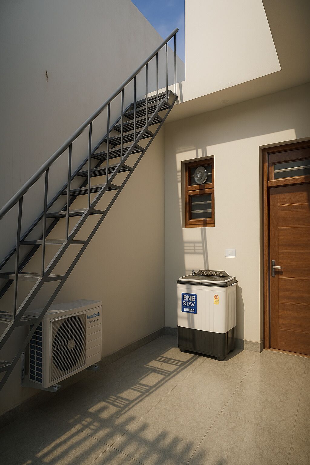 Enceinte de l’hébergement