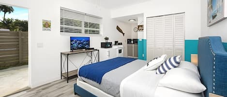 1 bedroom, iron/ironing board, free WiFi