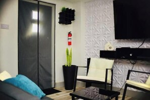 Interior - Ideal Studio Apartment,  AC, WIFI & parking, minutes from Stadium and the city (Mount Gay)