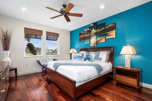 3 bedrooms, individually decorated, individually furnished, bed sheets - Ocean View - Golf - Sunset - Pool - Vrkcv (Waikoloa)