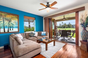 Living room - Ocean View - Golf - Sunset - Pool - Vrkcv (Waikoloa)