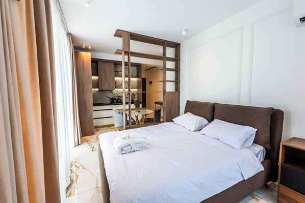 1 bedroom, iron/ironing board, WiFi, bed sheets