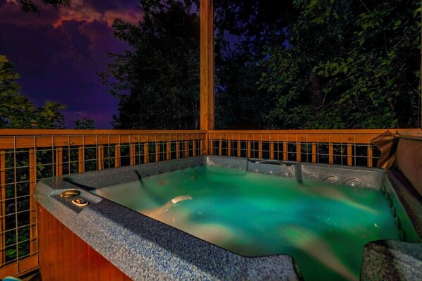 Baignoire à remous extérieure