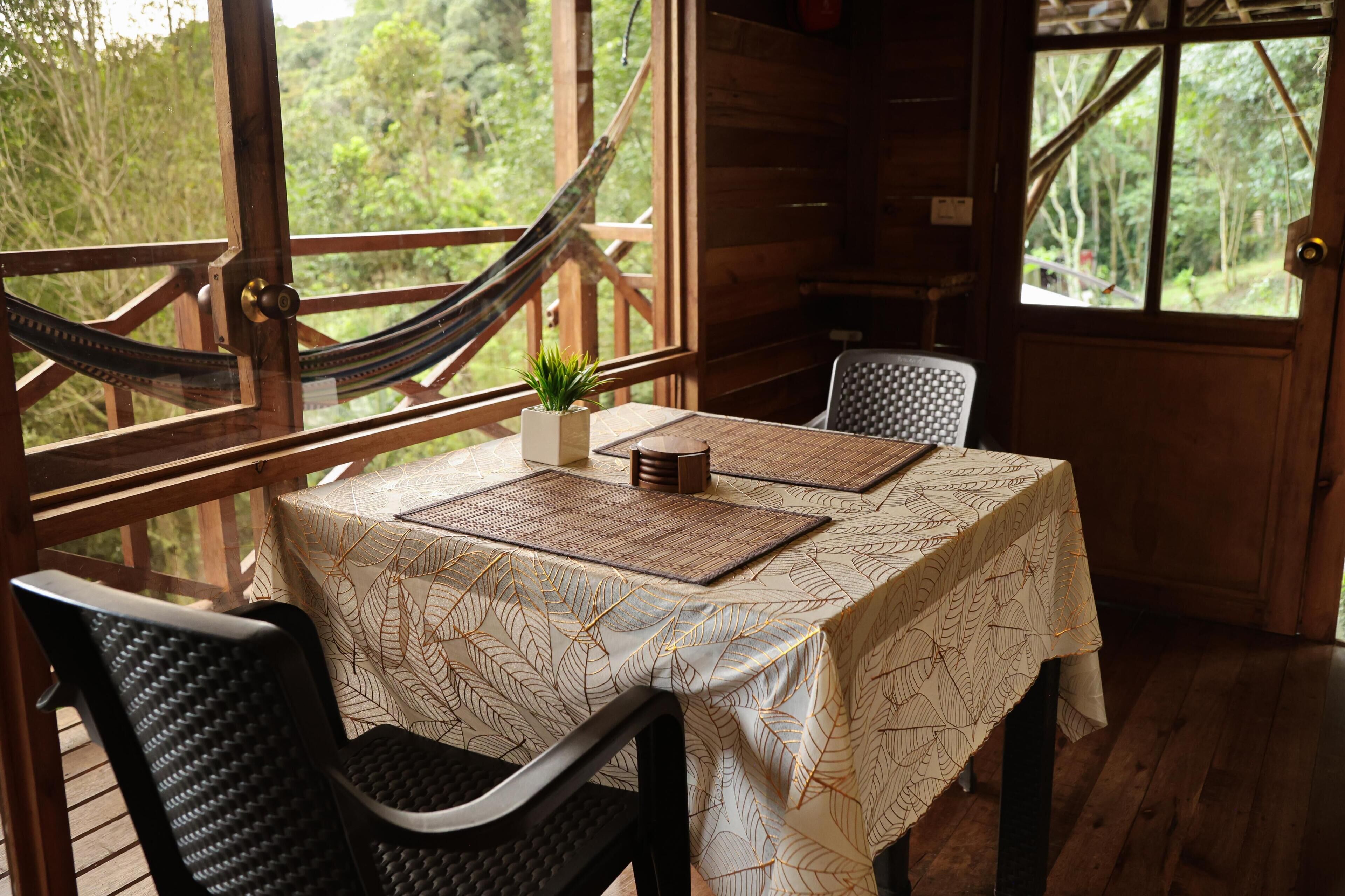 舒適小屋, 陽台, 山景 | 起居區