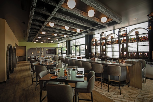 DĂźner et brunch servis sur place