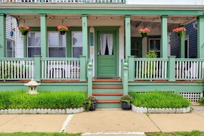 Exterior detail - 5 Blocks to Beach: Apt w/ Balcony in Ocean Grove! (Ocean Grove)