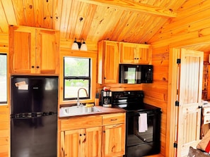 Microwave, oven, stovetop