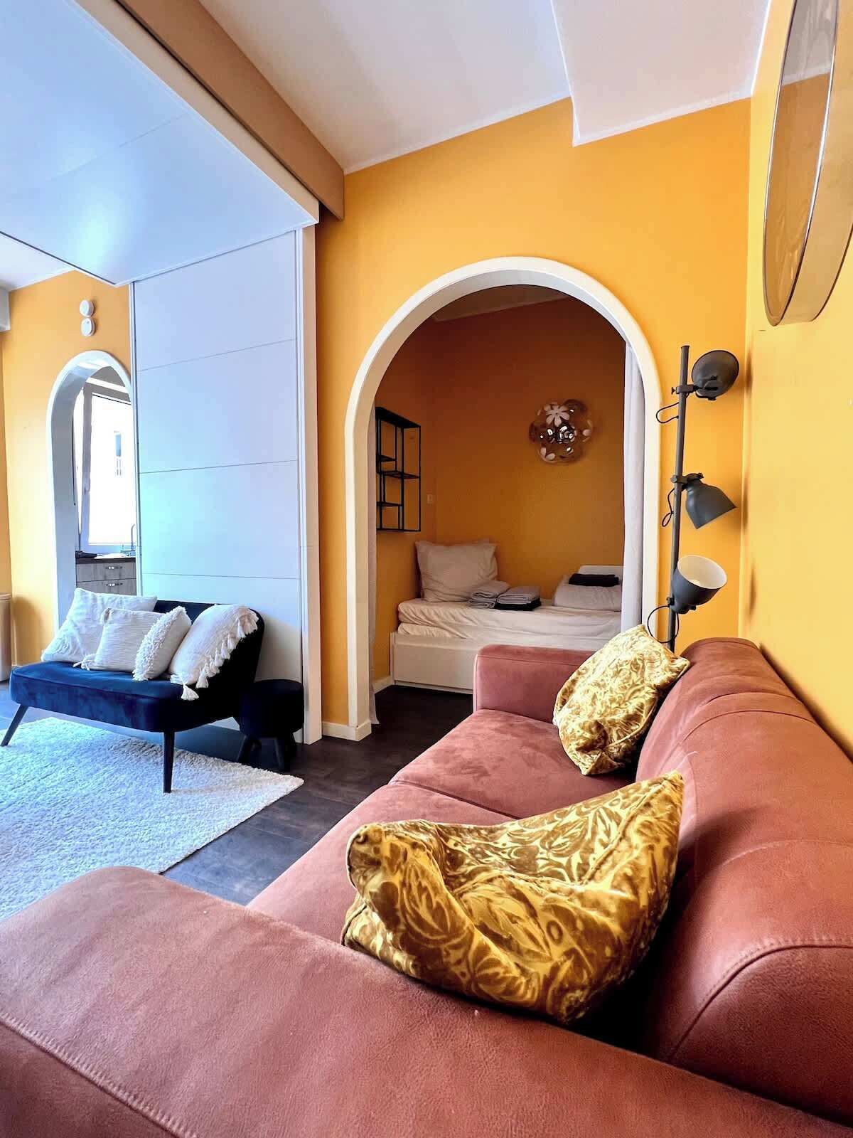 1 slaapkamer, reisbedje, wifi, beddengoed