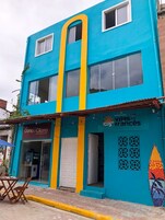 Fachada de la propiedad