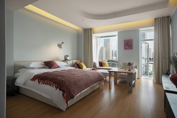 1 bedroom, WiFi, bed sheets - L&A 觀亭1105 Cozy 1-bedroom apartment with AC, WiFi in fantastic Cheng Du Shi (Cheng Du Shi)