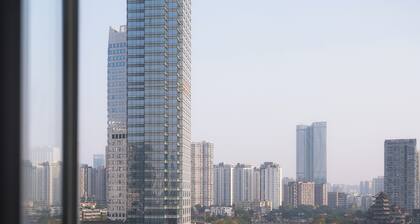 L&A 觀亭1105 Cozy 1-bedroom apartment with AC, WiFi in fantastic Cheng Du Shi