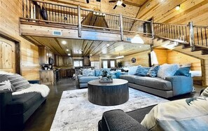 TV connectée, cheminée