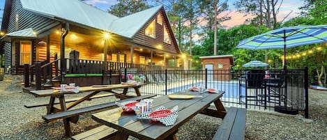 Udendørs spisemuligheder