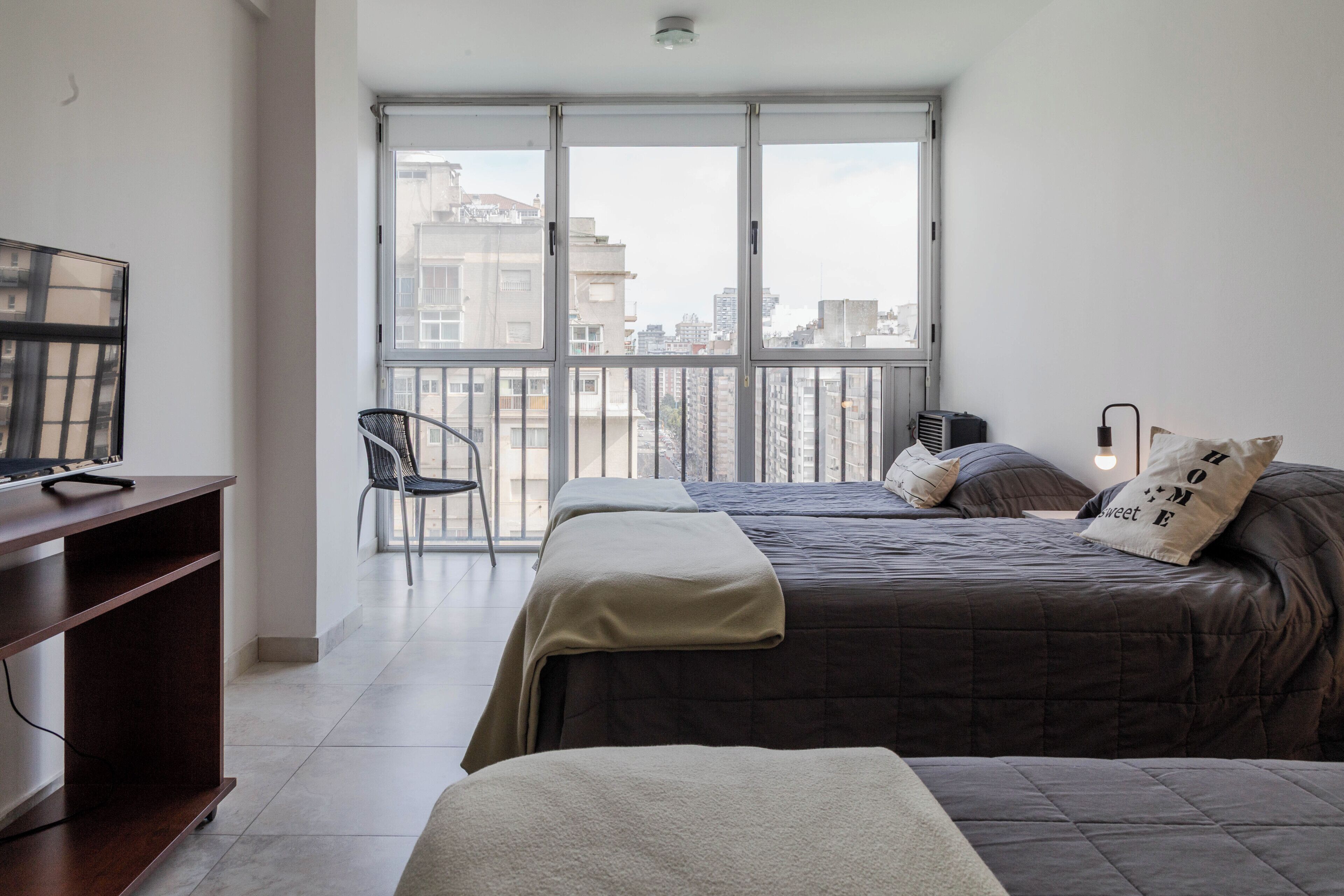 Apartment, 2 Bedrooms, City View (8A) | Premium bedding, down duvets, pillow-top beds, individually decorated