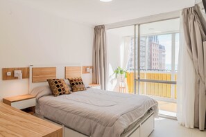 Appartamento, 2 camere da letto, balcone (1F) | Biancheria da letto di alta qualità, copriletto in piuma