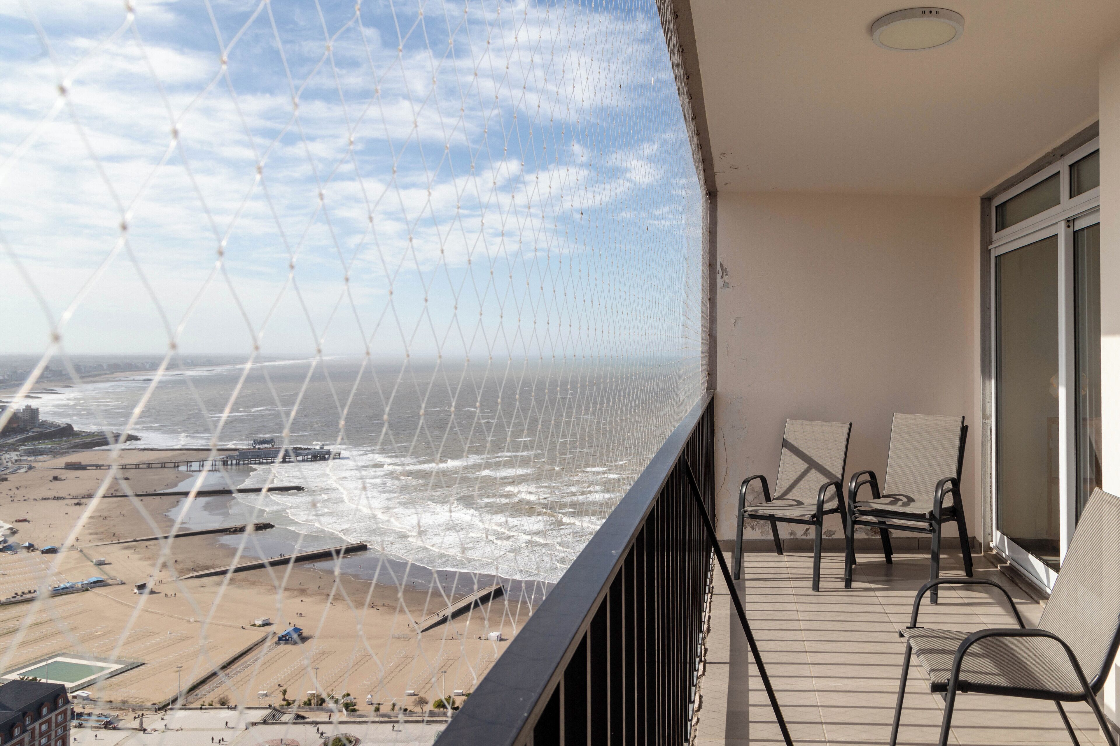 Appartement, 3 chambres, vue mer (33A) | Balcon