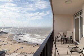 Appartamento, 3 camere da letto, vista mare (33A) | Balcone