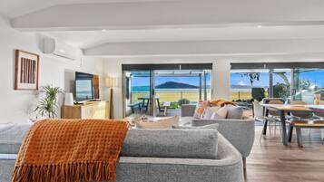 Smart TV, ping pong, books