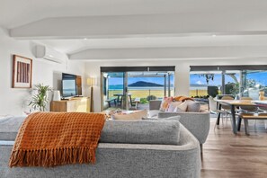 Smart TV, ping pong, books