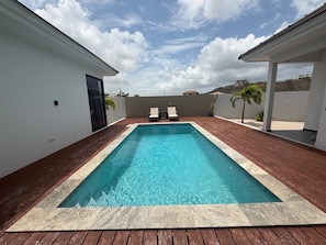 Outdoor pool - Villa Milamor Curacao - Harmonie, Grote Berg (Grote Berg)