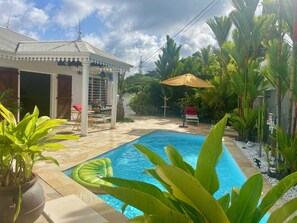 Pool - Cottage Palmier Rouge (La Trinité)