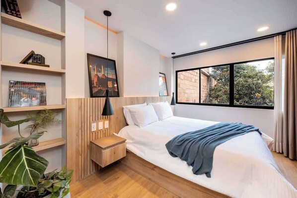 1 soverom, wi-fi og sengetøy