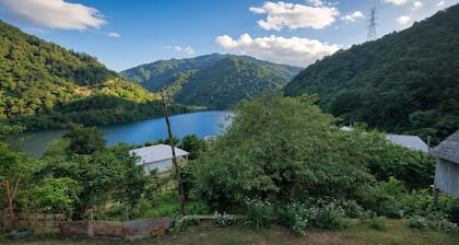 Nature, fresh air, peace, and stunning mountain and lake views near Batumi.