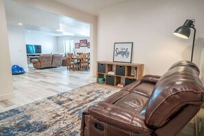 TV - Expansive Basement Suite w/ Horses and Arena (North Spring City)