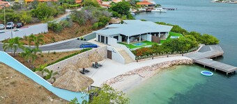 Dolce Vita Beach, Waterfront Bungalow C at Jan Sofat with Private Beach