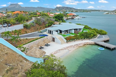 Dolce Vita Beach, Waterfront Bungalow C at Jan Sofat with Private Beach